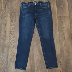 2 PAIR AMERICAN EAGLE HIGH RISE JEGGING